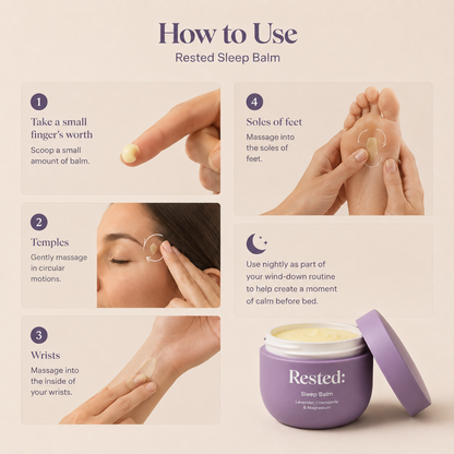 Magnesium Sleep Balm 50g Rested