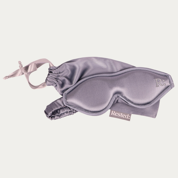 'Dusk' Silk Sleep Mask & Pouch
