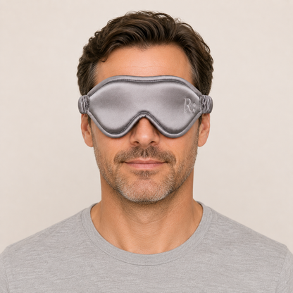 'Dusk' Silk Sleep Mask & Pouch Rested