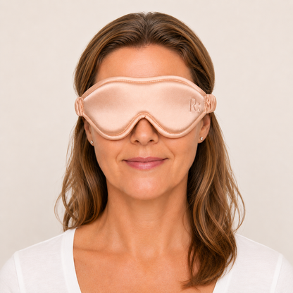'Dawn' Silk Sleep Mask & Pouch Rested
