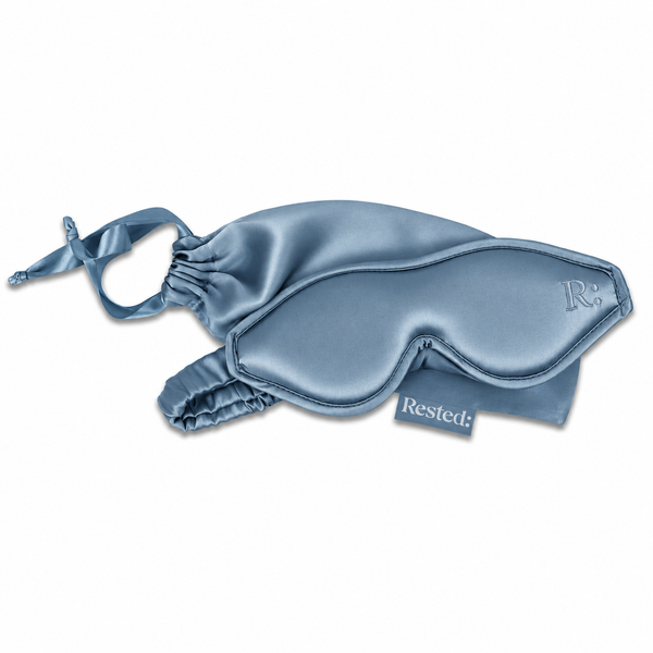 'Dusk' Silk Sleep Mask & Pouch Rested
