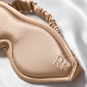 'Dawn' Silk Sleep Mask & Pouch Rested